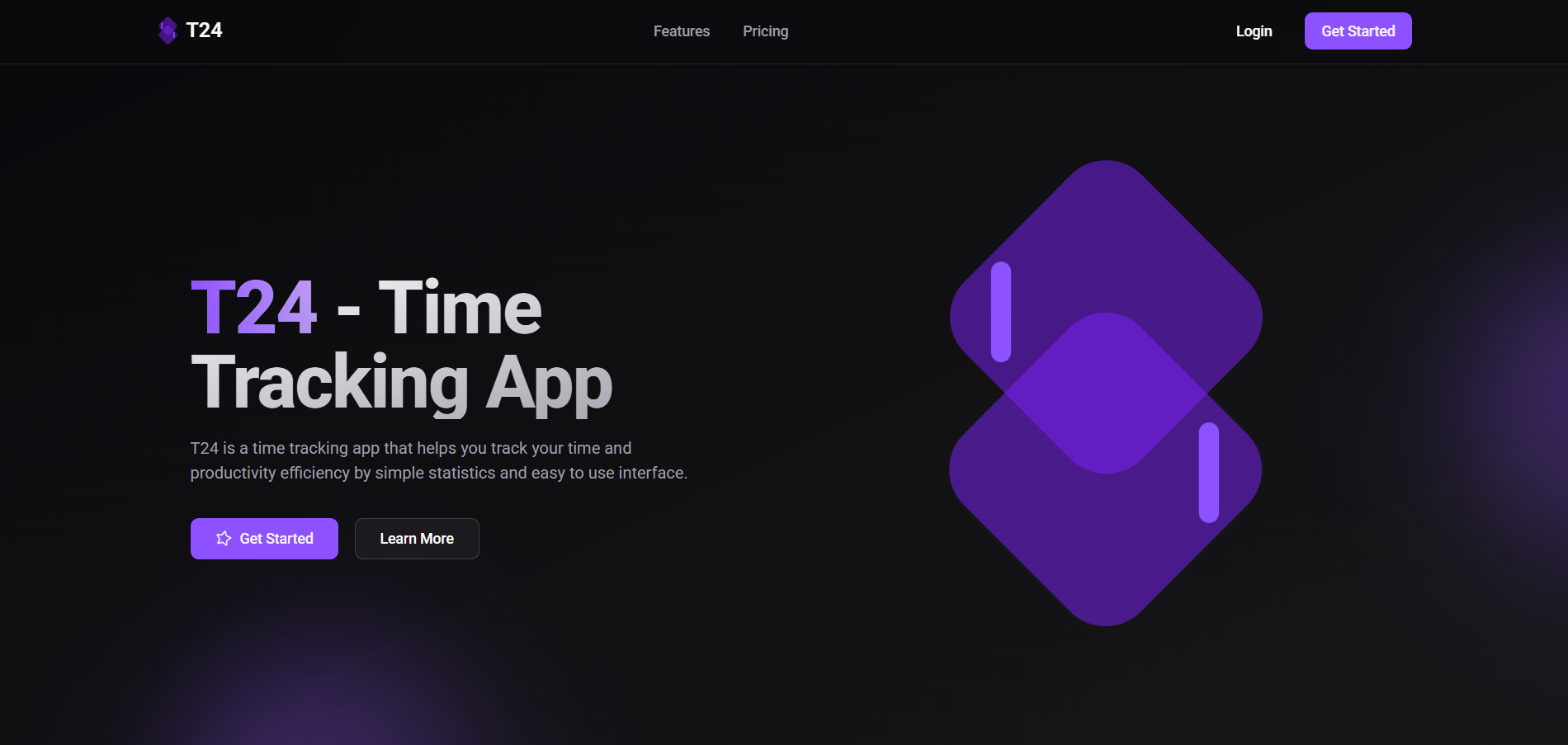 T24 - Time Tracking App